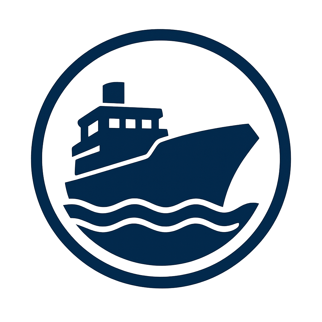 logo de bateau minimaliste